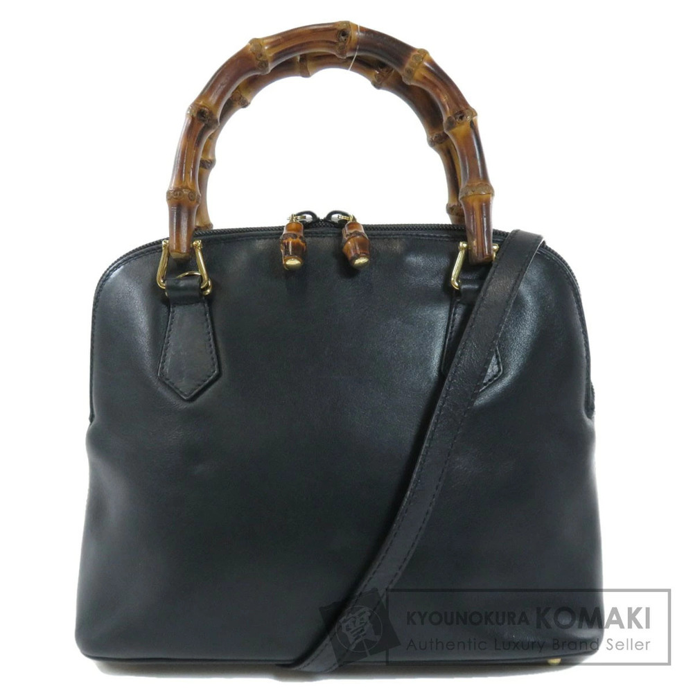Gucci Bamboo Bag Handbag Calfskin